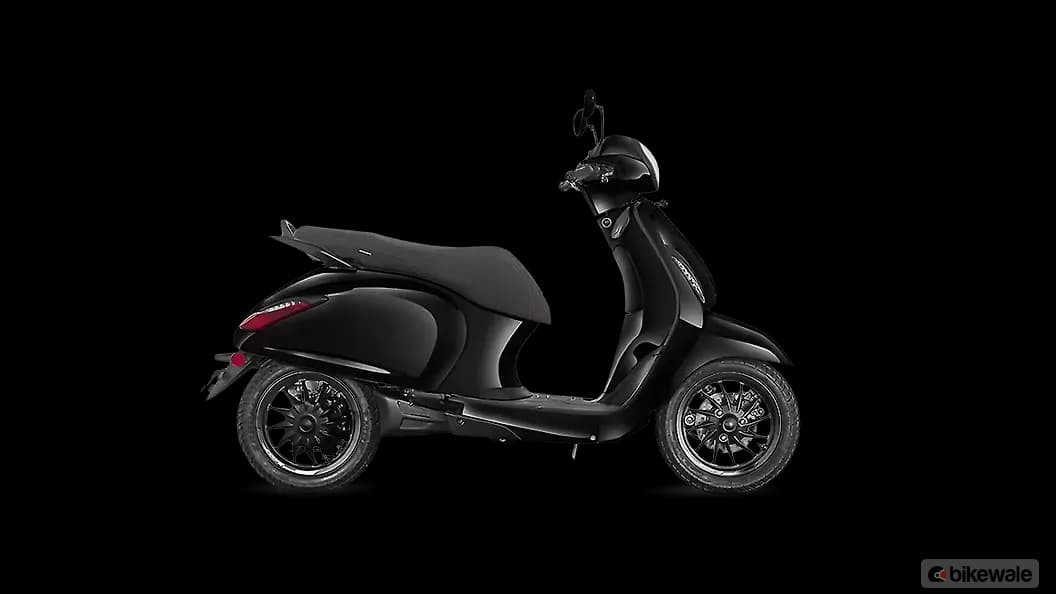 Bajaj Chetak C3501 3.5 kWh electric scooter exterior, side profile view.