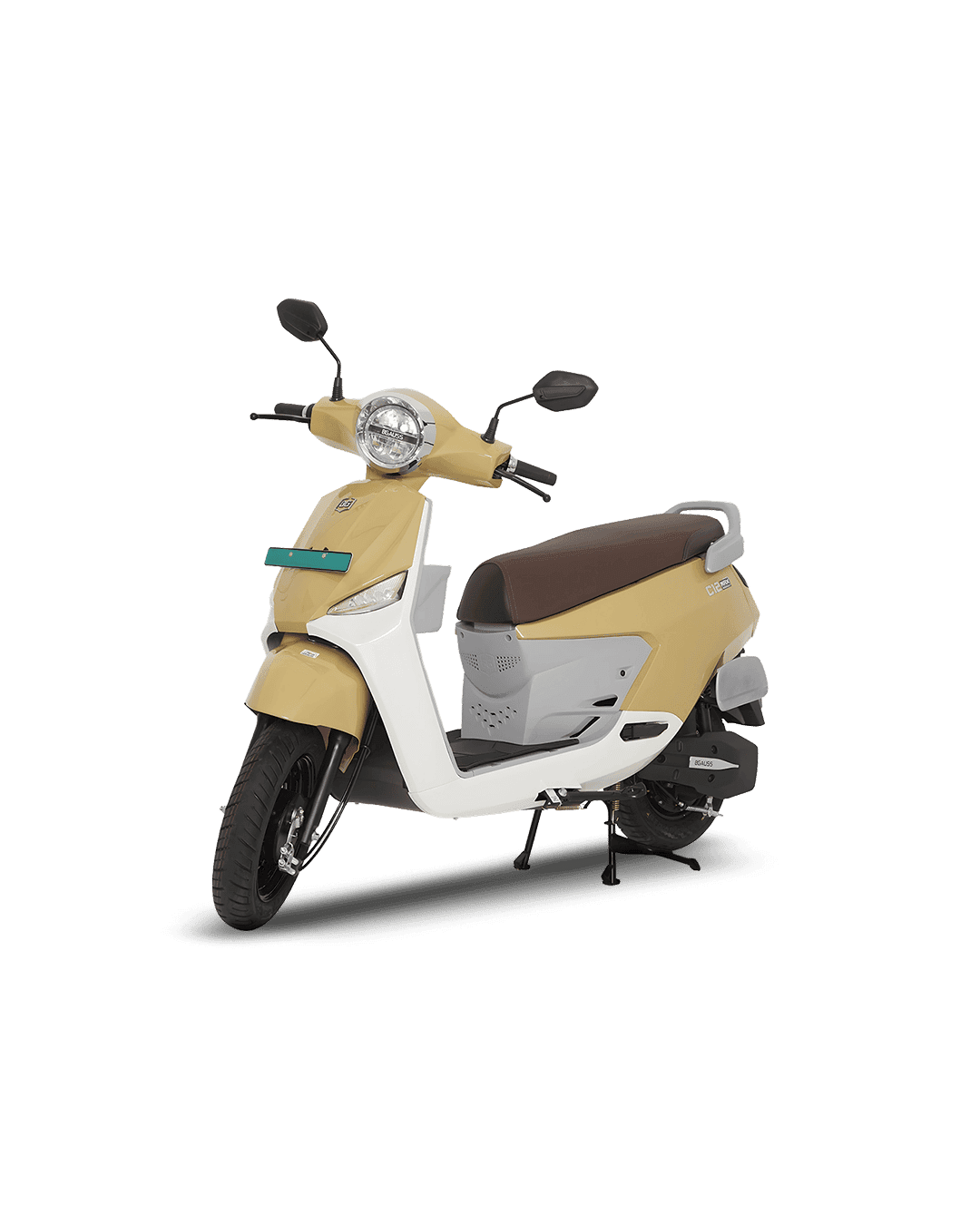 BGauss C12 i Ex electric scooter exterior, front three-quarter view.