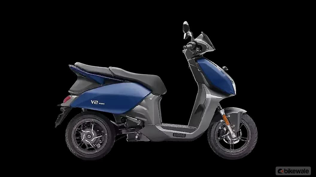 Hero Vida V2 Pro electric scooter exterior, right side view.