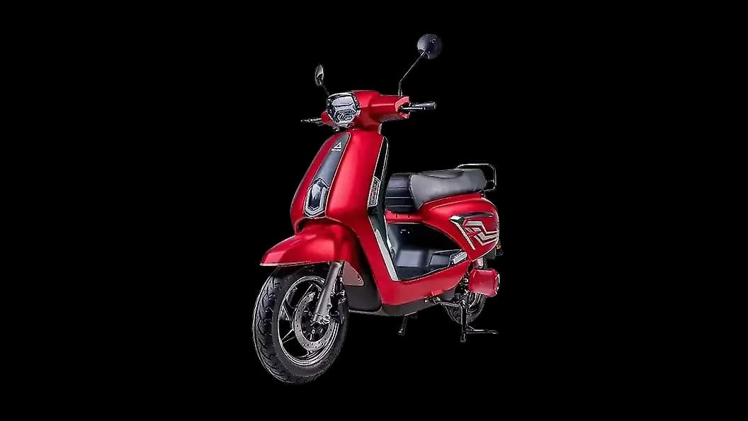 iVOOMi Jeet X ZE 3 kWh electric scooter exterior, front three-quarter view.