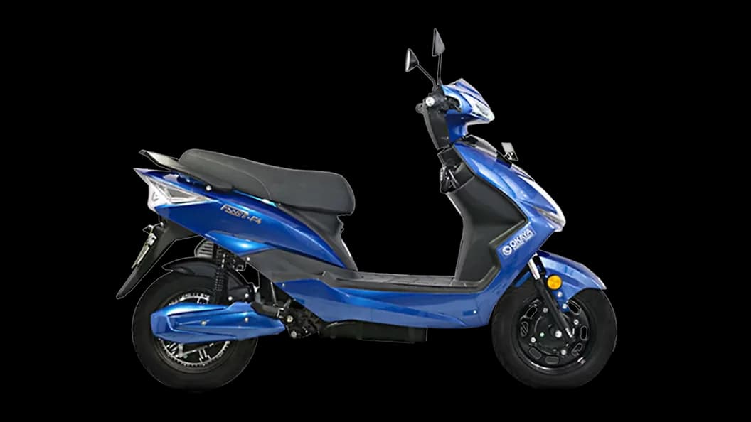 Okaya Faast F4 4.4 kWh electric scooter exterior, side profile view.